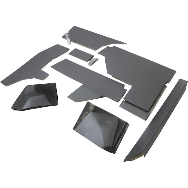 Aftermarket AMSS4143 Qwik Fit Lower Cab Kit, Black Vinyl AMSS4143-ABL - main